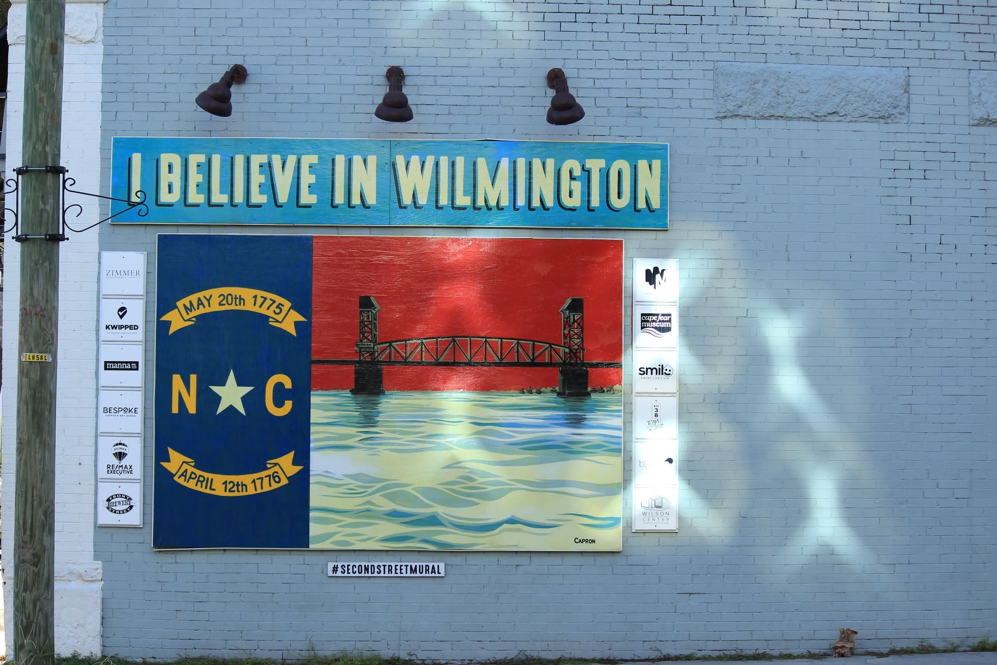 I Believe in Wilmington mural, Second Street